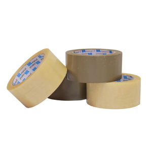 Custom Logo Round Adhesive Paper Shipping Tape For Packaging Moving