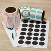 A4 Private Label Skin Care Packaging Sticker Roll For Cosmetic Jars