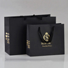 Brown Custom Gift Boutique Handle Paper Bag Logo Printed Shiopping Bags for Clothing