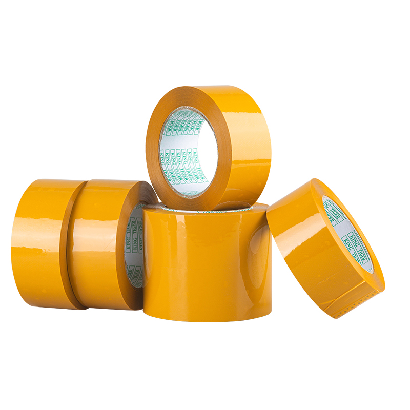 300M Gold Shipping Tape Self Adhesive Packaging Tape No Odor
