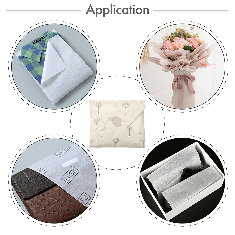 Printed Marble Wrapping Tissue Paper For Packaging Wrapping Gift