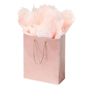 Branded Plain Black Custom Clothing Tissue Wrapping Paper For Packaging